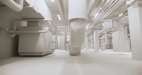 Computer design of utilities at BIM technology 库存影片 116788202