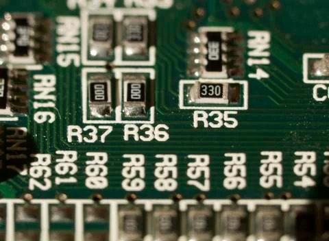 Computer Detail 写真素材