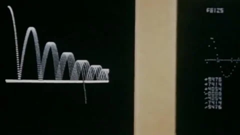 Computer development. Development and modernization of the first computers.  Stock Footage 235868346
