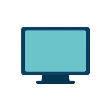 Computer device gadget icon Illustrazione stock