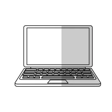 Computer device icon Illustrazione stock