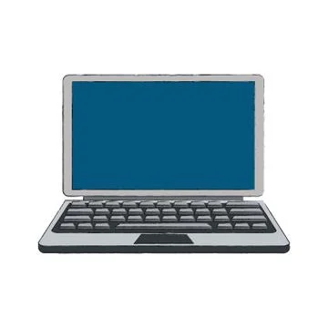 Computer device icon Stock Illustration
