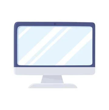 Computer device icon Stock Illustration
