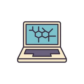 Computer Diagnostic related vector icon. Illustrazione stock