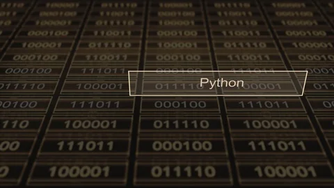 Computer Digital Tab Series - Python Stock Footage 104113410