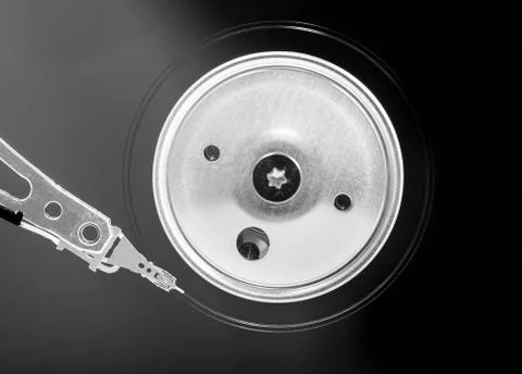 Computer disk close up 写真素材