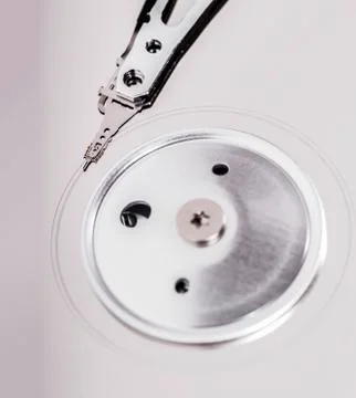 Computer disk close up 스톡 사진