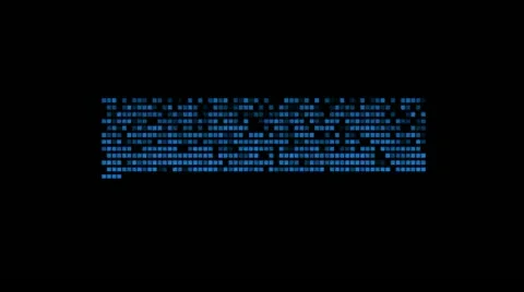 Computer disk fragment process,shine square screen. Video stock 11960207