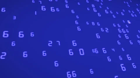 Computer display with animated letters Stock Footage 67279107