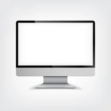 Computer Display, Graphic Concept Stock Illustration