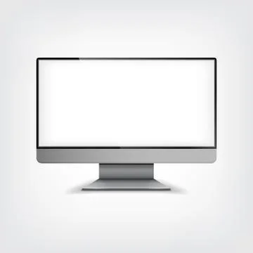 Computer Display, Graphic Concept 스톡 일러스트