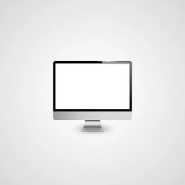 Computer Display Illustration Illustrazione stock