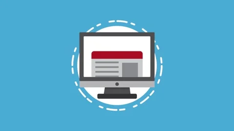 Computer displaying evolving business charts and data analysis on screen, d.. 스톡 동영상 339062134
