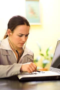 Computer doctor Stock Photos