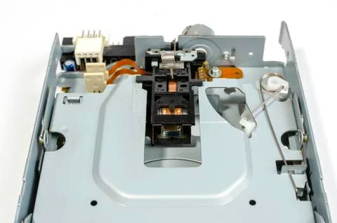 Computer drive for diskette information sources Foto stock