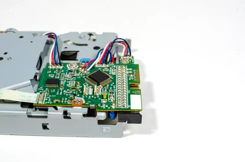 Computer drive for diskette information sources Foto stock