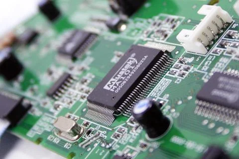 Computer Electronic Scheme Stock Photos