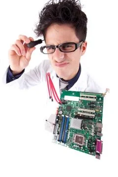Computer engineer Stock Photos