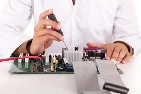 Computer engineer Stock Photos