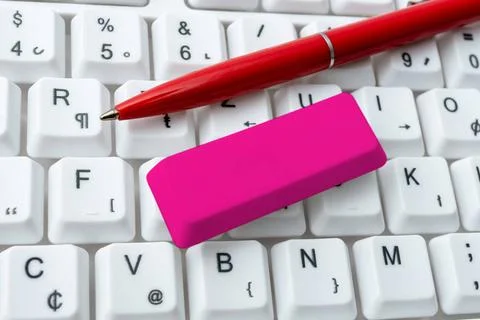 Computer Engineering Concept, Abstract Repairing Broken Keyboard, Safe Web... Stock Photos