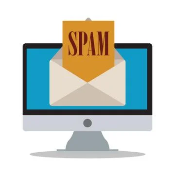 Computer envelope and security system design Ilustración de archivo