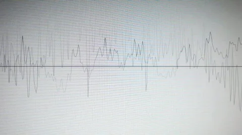 Computer equalisers music sound audio graphic party disco Stock Footage