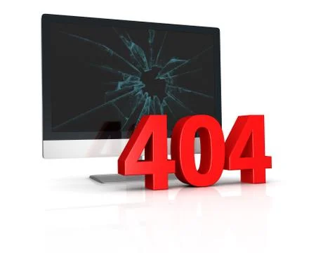 Computer error concept Stock Illustration