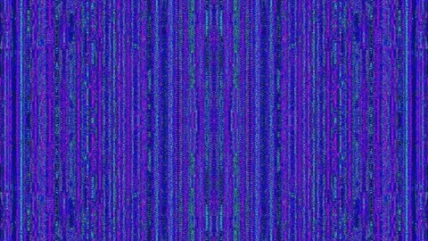 Computer error effect neon cyberpunk fashion glittering background. Stock Footage 121420303