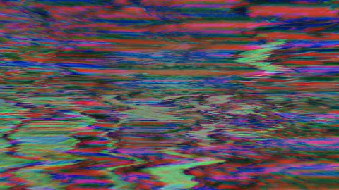 Computer error effect ornamental sci-fi elegant glittering background. Stock Footage 121984303