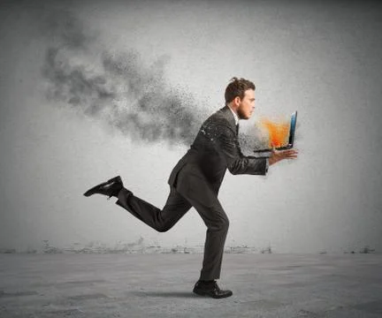 Computer error Stock Illustration