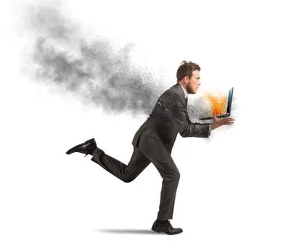 Computer error Illustrazione stock