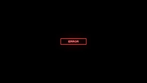 Error Screen Computer Stock Video Footage | Royalty Free Error Screen ...
