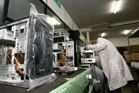 Computer factory in ilheus Foto stock