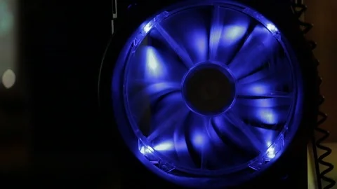 Computer fan Video stock 101662025