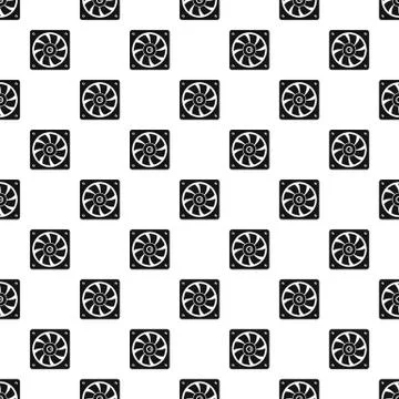 Computer fan pattern vector Stockillustratie