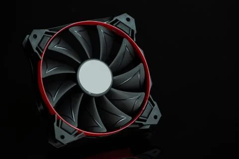 Computer fan Foto stock