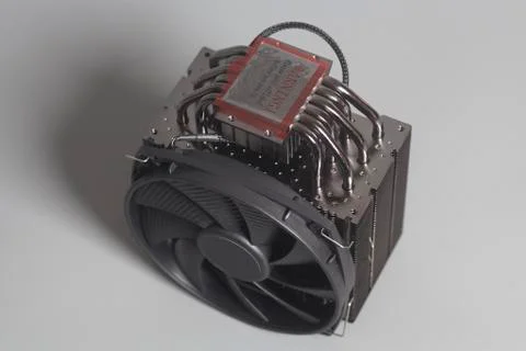 Computer fan processor cooler Stock Photos