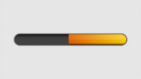 Computer fighting game blood slowly decreasing animation Stock Footage 237649709