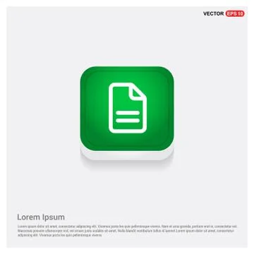 Computer Files Icons Green Web Button イラスト素材
