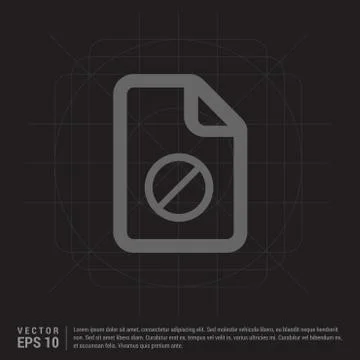 Computer Files Icons イラスト素材