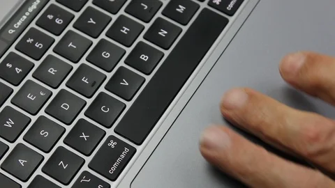 Computer fingers corp-1 Stock Footage 127175625