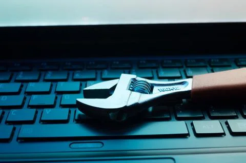 Computer fix Stock Photos