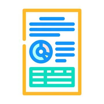 Computer folder color icon vector illustration Stock Illustration