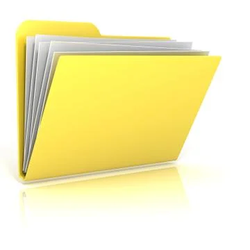 Computer folder icon 库存插图