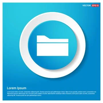 Computer Folder Icon Stock Illustration