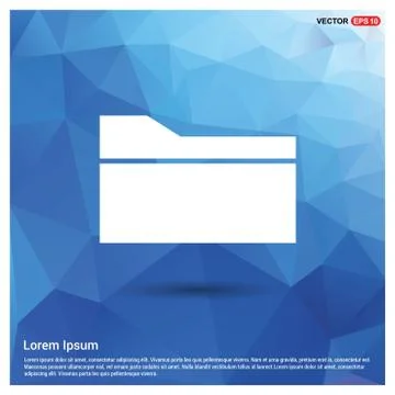 Computer Folder Icon イラスト素材