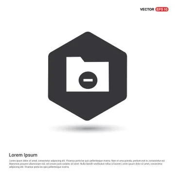 Computer Folder Icon Illustrazione stock