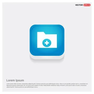 Computer Folder Icon Stock Illustration