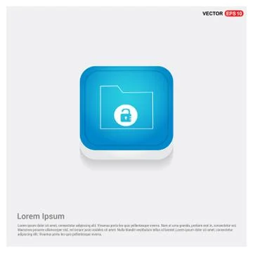 Computer Folder Icon Stock Illustration