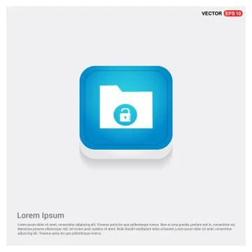 Computer Folder Icon Stock Illustration